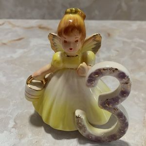 Josef Original: Angle birthday ceramic figurine. Year 3